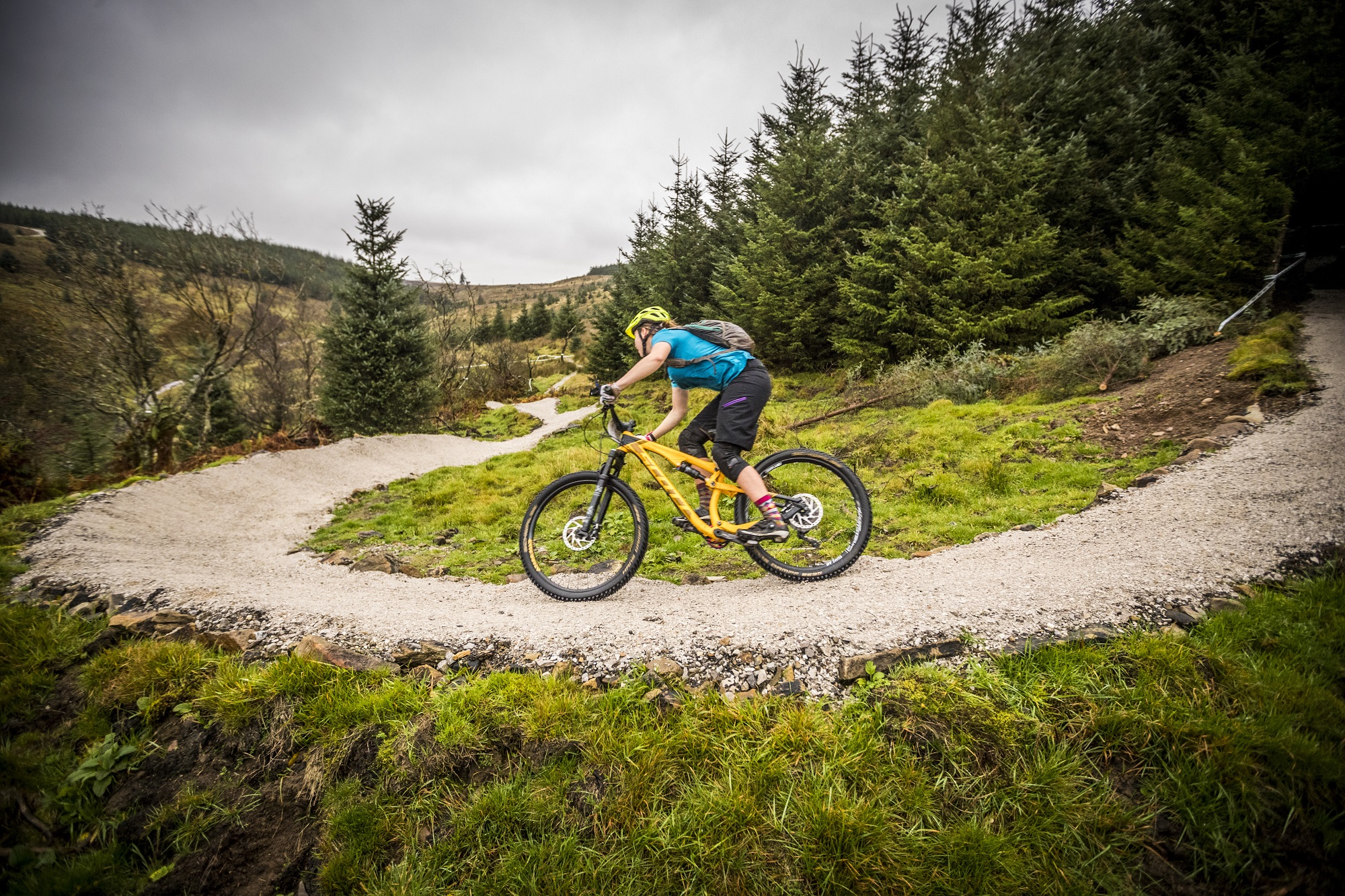 Cycling and mountain biking trails at Gisburn Forestry England